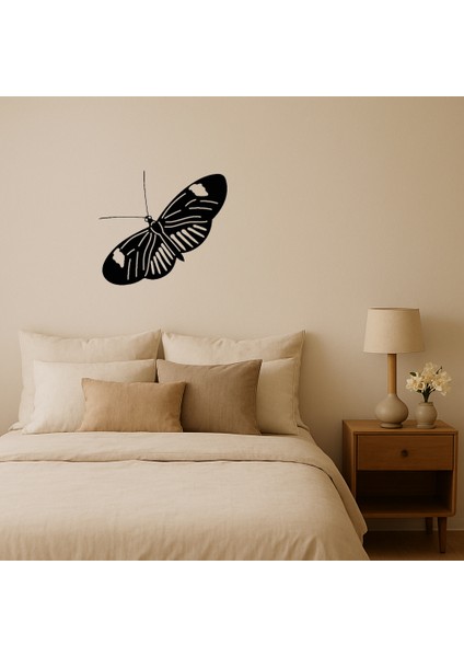 Renkli Kelebek Dekoratif Tablo - 17077-4070