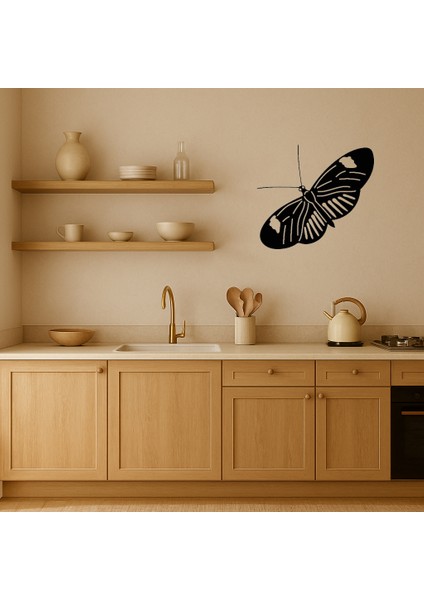 Renkli Kelebek Dekoratif Tablo - 17077-4070 fiyatları