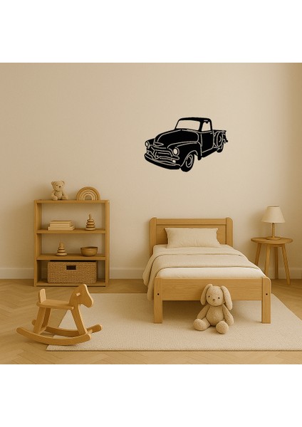 Klasik Kamyon Tasarımlı Mdf Tablo - 15034-5545 modelleri