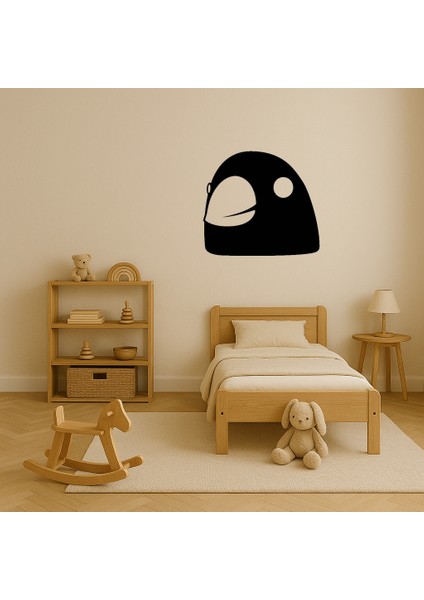 Kuş Yüzü Motifli Mdf Dekoratif Tablo - 17053-7448 modelleri