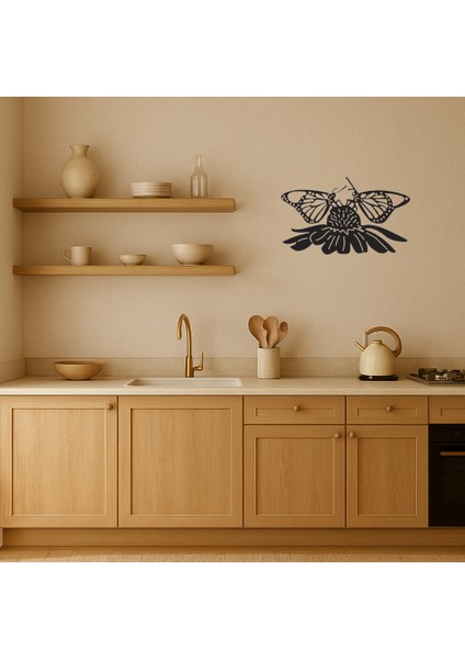 Doğanın Zarafeti Kelebek Mdf Duvar Tablosu - 19809-3496 fiyatları