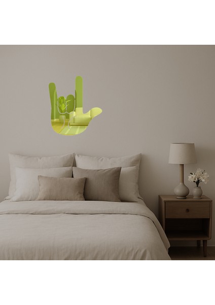 Seni Seviyorum Hareketi Altın Aynalı Tablo - 18081-2534 fiyatları