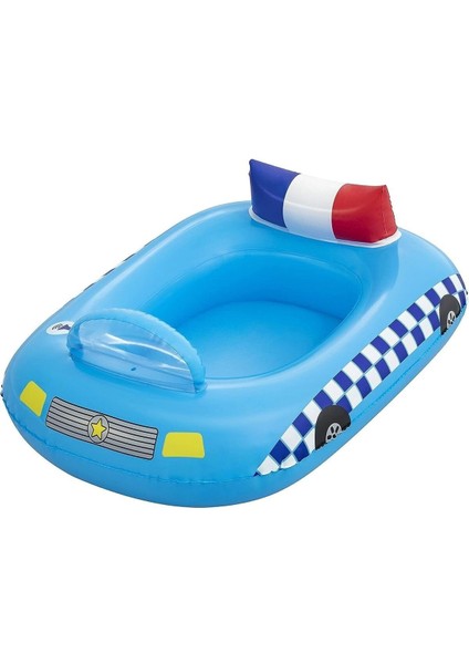 Çocuklar Için Çok Renkli Polis Araba ve Tekne Temalı Oyuncak Seti