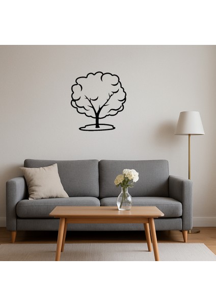 Ağaç Silueti Mdf Dekoratif Tablo - 12220-6416 fırsatları