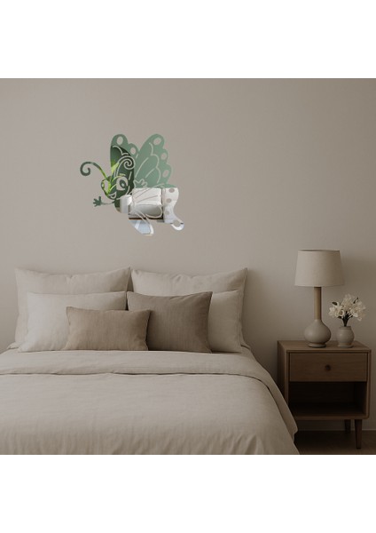 Monokrom Kelebek Duvar Sanatı - 15704-7931 fiyatları