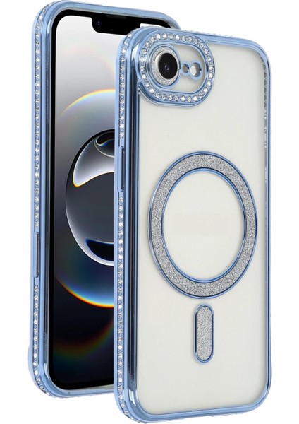 Apple iPhone 16E Joke Simli Magneticsafe Kılıf - Mavi - 17565-1091 fiyatları