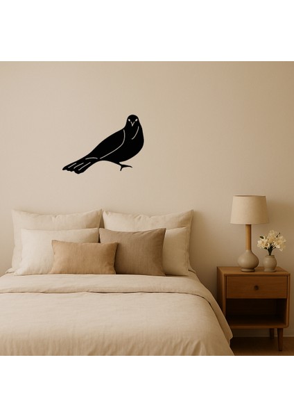 Ingiliz Bahçe Kuşu Mdf Dekoratif Tablo - 17330-8307