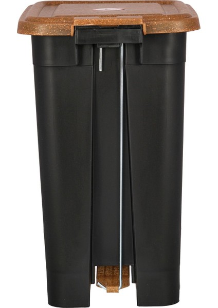 Slim Ahşap Görünümlü Pedal Çöp Kovası, 25 Litre, Şık ve Kullanışlı Tasarım fırsatları