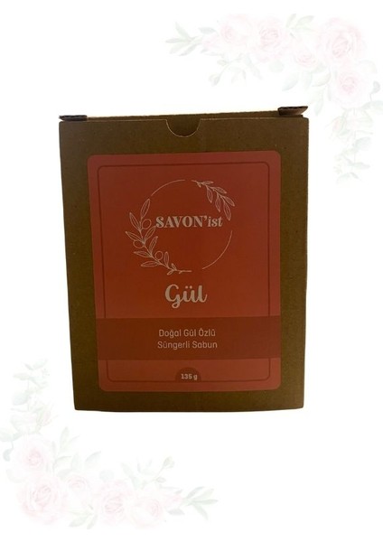 SAVON'ist Doğal Gül Özlü Süngerli Sabun fırsatları