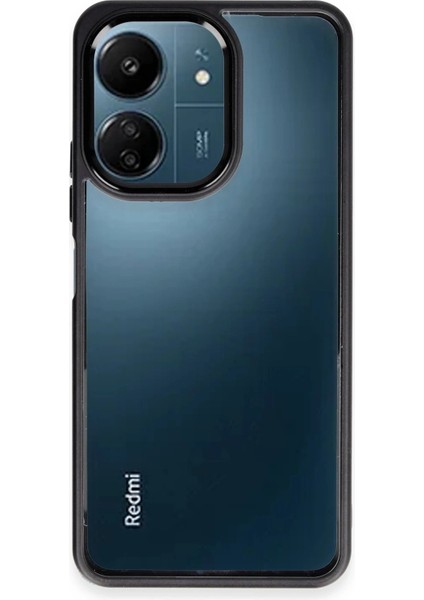 Xiaomi Redmi 13C Kılıf Power Silikon - Siyah - 18679-8168