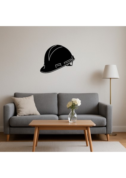 Güvenlik Kasklı Çocuk Dekoratif Tablo - 19678-4302 fırsatları