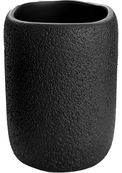 Şık 5'li Siyah Banyo Seti, Kusursuz Temizlik ve Modern Tasarım