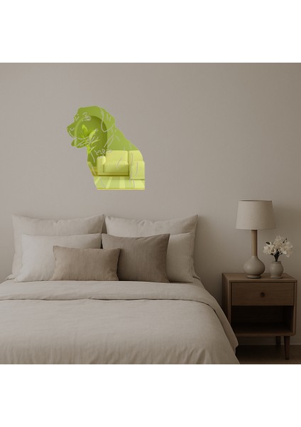 Sevimli Köpek Yüzü Duvar Sanatı - 19604-7762 fiyatları