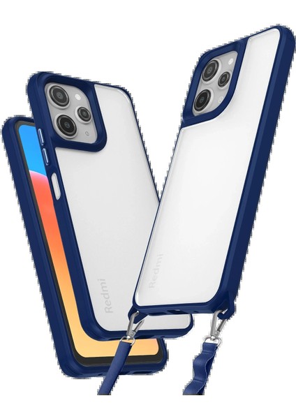 Xiaomi Redmi 12 Kılıf Penta Silikon Kılıf - Lacivert - 19011-7899