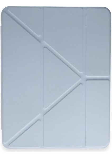 Huawei Matepad Air 11.5 Kılıf Kalemlikli Mars Tablet Kılıfı - Mavi - 14350-8890