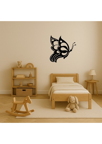 Kelebek Motifli Mdf Dekoratif Tablo - 17335-9044 modelleri