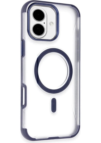 iPhone 16 Hilton Magsafe Kapak - Lacivert - 14318-2959