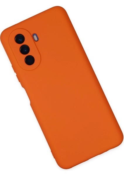 Huawei Nova Y70 Kılıf Nano Içi Kadife Silikon - Turuncu - 13119-7847 modelleri