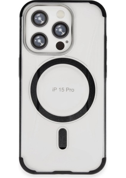 iPhone 15 Pro Max Hilton Magsafe Kapak - Siyah - 16847-6071