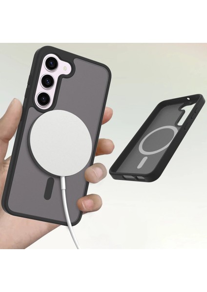 Samsung Galaxy S23 Jota Magsafe Kapak - Siyah - 17176-4378 modelleri