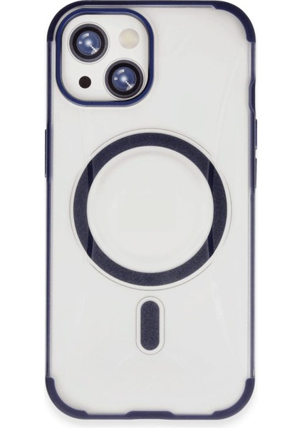 iPhone 15 Hilton Magsafe Kapak - Lacivert - 11942-6093