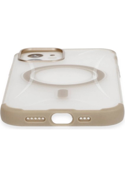 iPhone 12 Hilton Magsafe Kapak - Gold - 13429-7698 modelleri