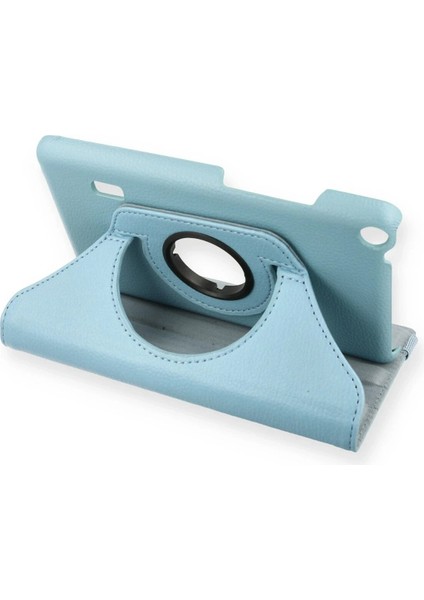 Huawei Mediapad T3 7 Kılıf 360 Tablet Deri Kılıf - Turkuaz - 12147-5040