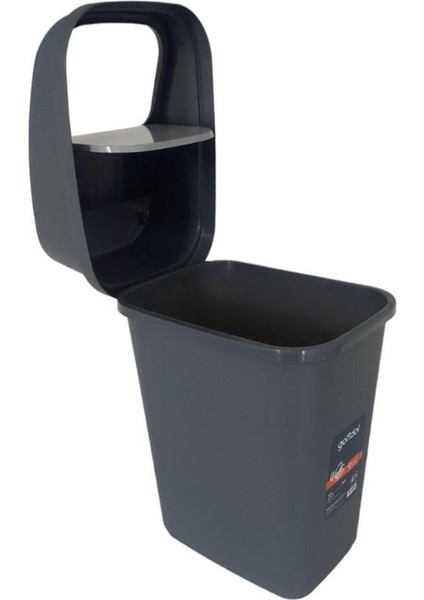 Renkli Plastik Çöp Kovası, Kapaklı, 10 Litre, Şık ve Kullanışlı Tasarım fırsatları