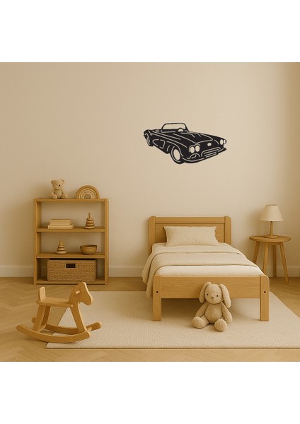 Retro Tarzı Klasik Araba Mdf Duvar Tablosu - 13652-3841 modelleri