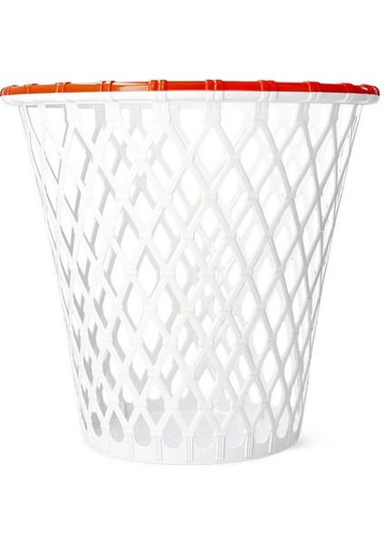 Beyaz Basketbol Temalı Çöp Kovası, Şık ve Fonksiyonel Ev ve Ofis Kullanımı Için Ideal