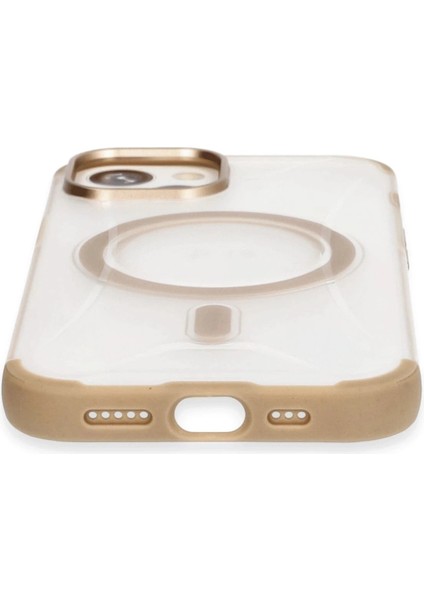 iPhone 15 Hilton Magsafe Kapak - Gold - 16525-1762 modelleri