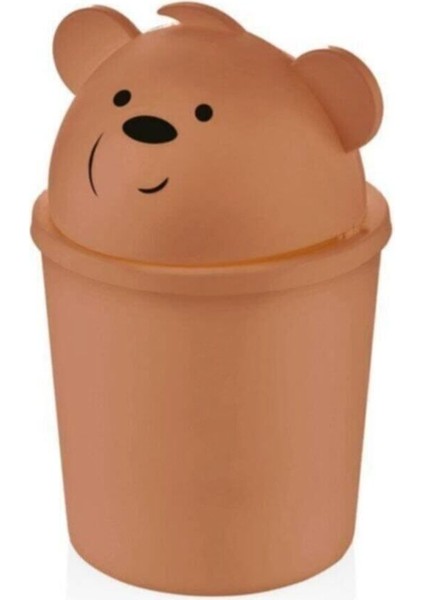 Renkli Mini Masaüstü Çöp Kutusu, Çocuklar Için Sevimli ve Şık 1500 ml