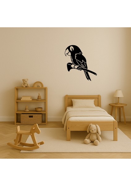 Renkli Mdf Papağan Tasarımlı Dekoratif Duvar Tablosu - 16153-1049 modelleri