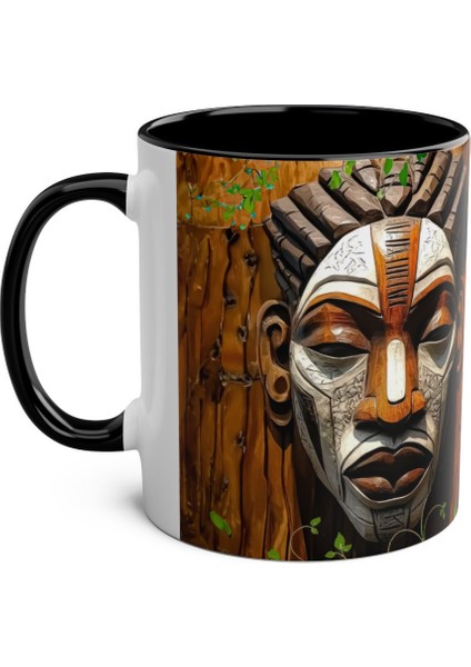 Afrika Maskesi Baskılı Kupa fiyatları