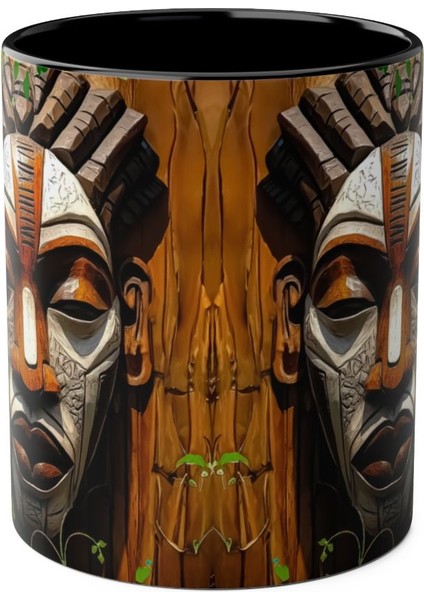 Afrika Maskesi Baskılı Kupa fırsatları