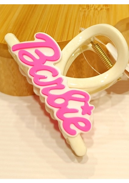 Lüks Gösterişli Barbie Figürlü Çocuk Kıstırma Toka