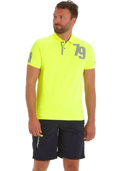 Polo G75 Erkek Sarı Polo Tişört