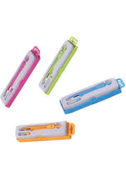 Renkli Pergel Seti, KOD1604, Yaratıcı ve Çok Renkli Tasarım Araçları