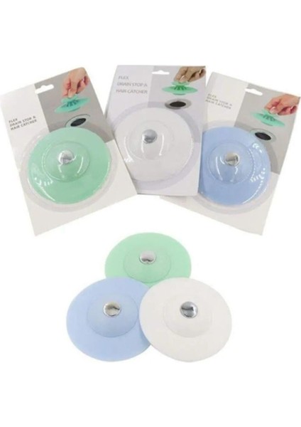 Renkli Banyo Koku Önleyici Gider ve Lavabo Süzgeci Seti fiyatları