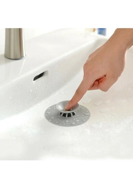 Renkli Banyo Koku Önleyici Gider ve Lavabo Süzgeci Seti fırsatları