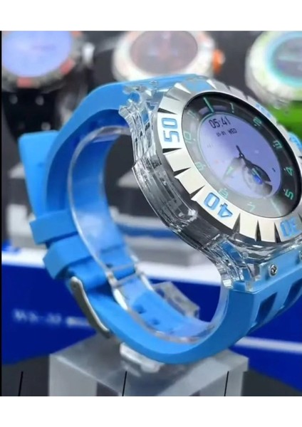 Wısme Ws-35 Akıllı Saat, Amoled Ekran -Çok Renkli