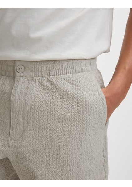 Pamuk Karışımlı Elastik Bel Şort fiyatları