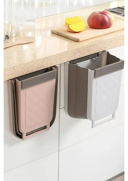 Pratik Katlanabilir Çöp Poşeti Tutucu, Mutfak Organizeri, Sticker Hediyeli modelleri