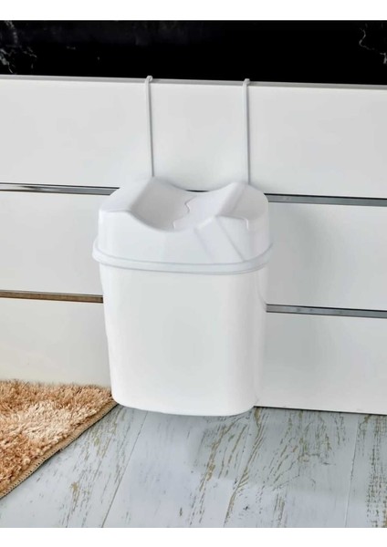 Beyaz Asma Çöp Kovası 5,5 L, Pratik ve Şık Mutfak Gereçleri modelleri