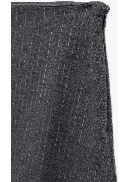 Metalik Iplik Detaylı Midi Kloş Etek fırsatları