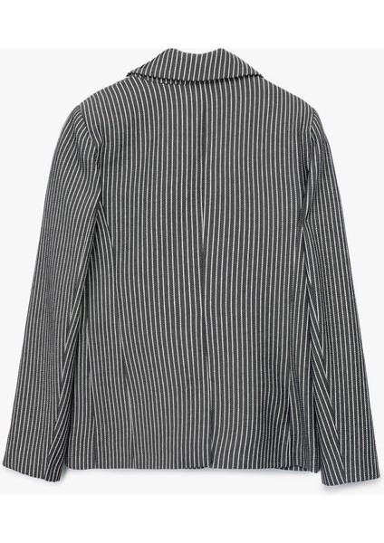 Slim Fit Cepli Uzun Kollu Kruvaze Blazer Ceket fiyatları