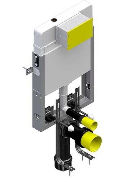 Bocchi Asma Klozetler Için Gömme Rezervuar 8,5 cm 8000-1000