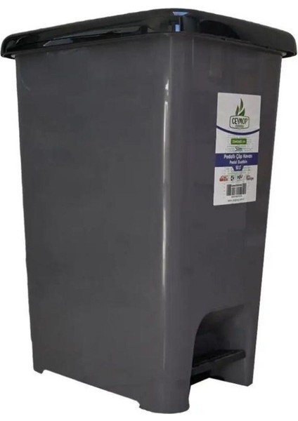 Gri Pedallı 30 Litre Çöp Kovası - Fonksiyonel ve Şık Tasarım modelleri