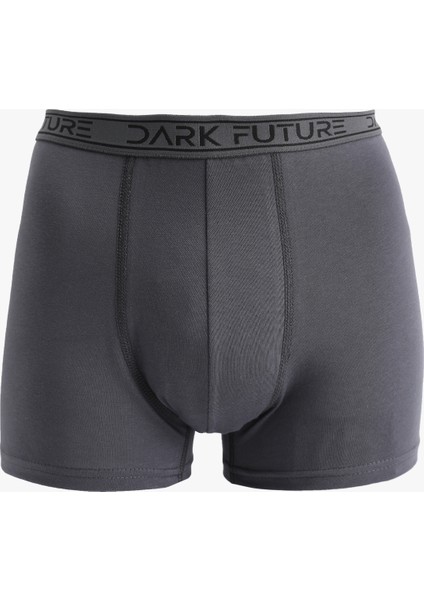 Pamuklu Baskılı Lastikli 3'lü Boxer Seti fırsatları