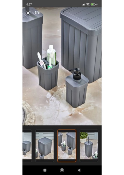 Fitilli 4 Parça Banyo Klozet Takımı, Şık ve Kullanışlı Tasarım fiyatları